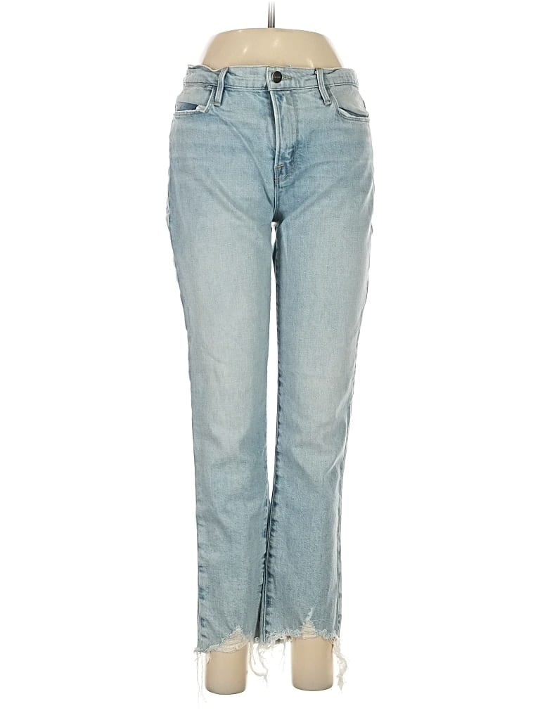 Pre-owned Frame Jeans In Blue