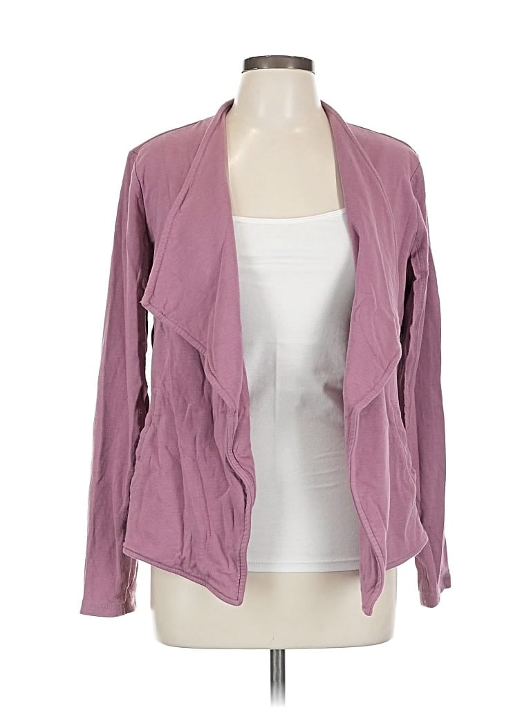 Pre-owned Caslon Blazer Jacket In Purple