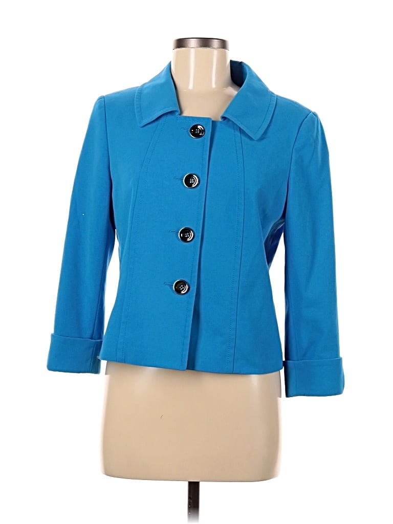 Click to view more detailed imagery on our partner's website Pre-owned Tahari By Asl Blazer Jacket In Blue