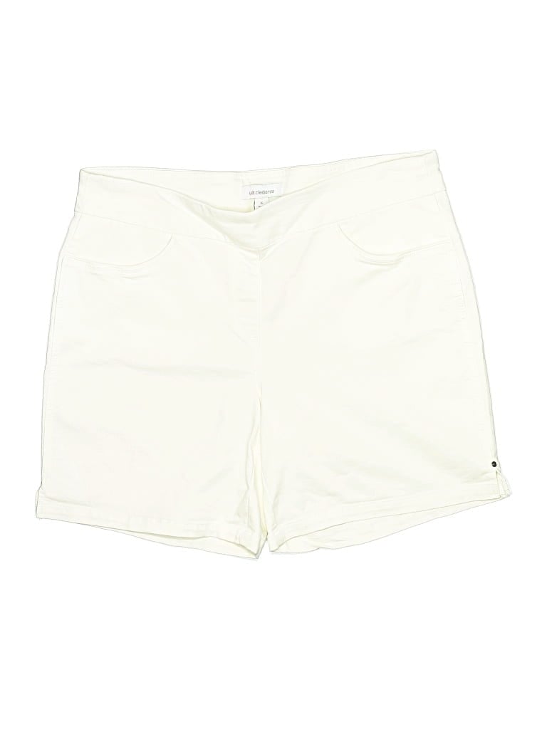 Pre-owned Liz Claiborne Athletic Shorts In White