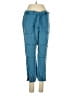 Ann Taylor LOFT 100% Lyocell Color Block Blue Track Pants Size 2 - photo 1