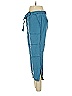 Ann Taylor LOFT 100% Lyocell Color Block Blue Track Pants Size 2 - photo 5