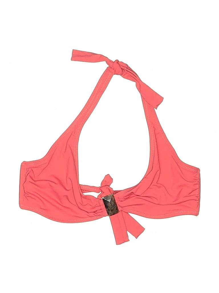 Pre-owned Letarte Swimsuit Top Red Swimwear