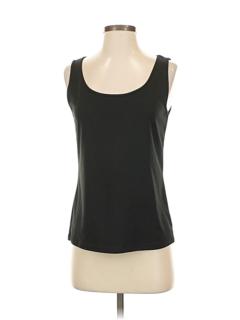 Pre-owned Croft & Barrow Tank Top Black Strapless Neckline Tops
