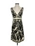 BCBGMAXAZRIA Graphic Black Cocktail Dress Size S - photo 1