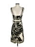 BCBGMAXAZRIA Graphic Black Cocktail Dress Size S - photo 2