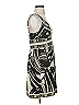BCBGMAXAZRIA Graphic Black Cocktail Dress Size S - photo 4