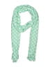 Unbranded Polka Dots Green Scarf One size - photo 1