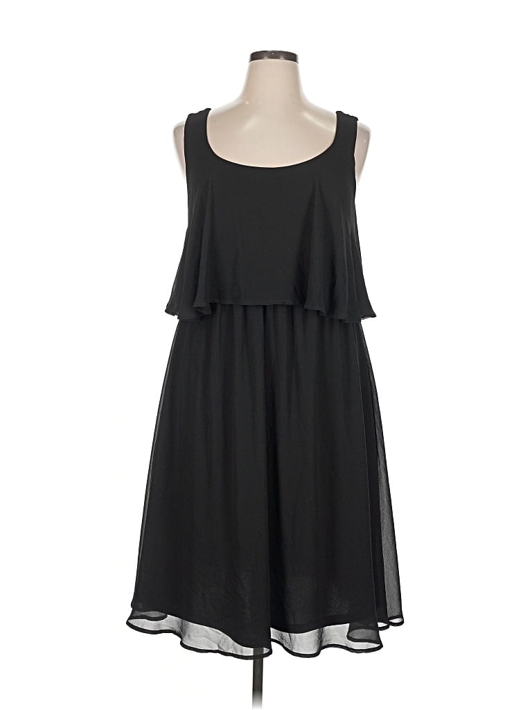 Pre-owned Torrid Casual Dress In Black