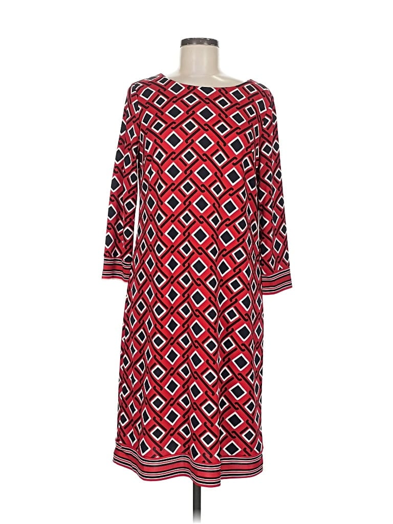Click to view more detailed imagery on our partner's website Pre-owned Talbots Casual Dress In Red