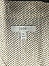 Joie 100% Polyester Metallic Ivory 3/4 Sleeve Blouse Size M - photo 6