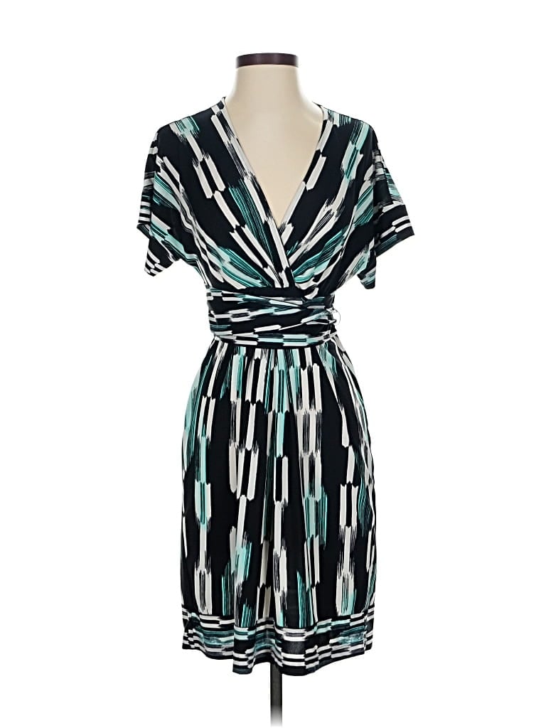 Pre-owned Bcbgmaxazria Casual Dress In Blue