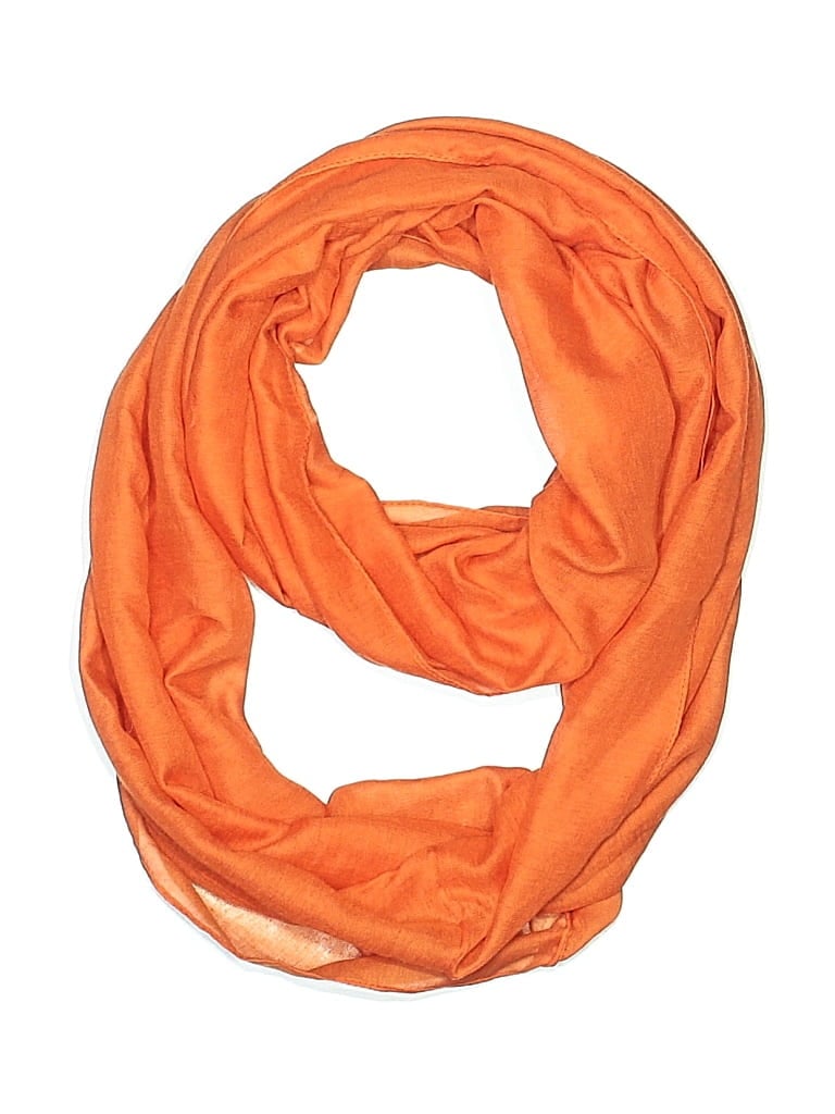 Pre-owned Unbranded Scarf In Orange