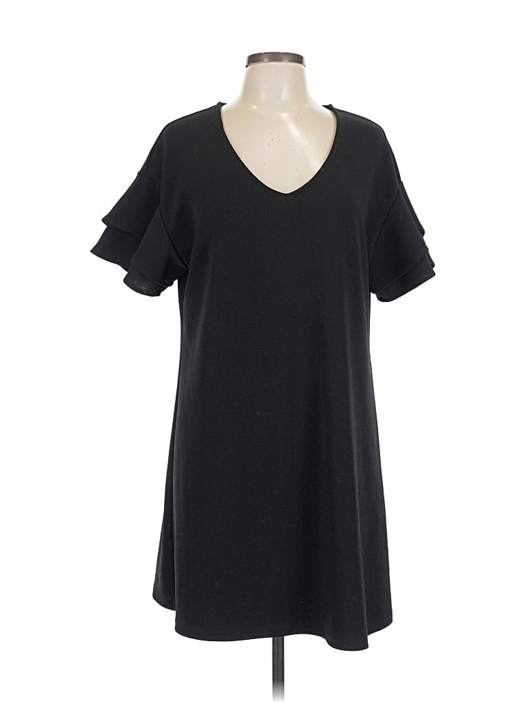 Pre-owned Massini Casual Dress In Black