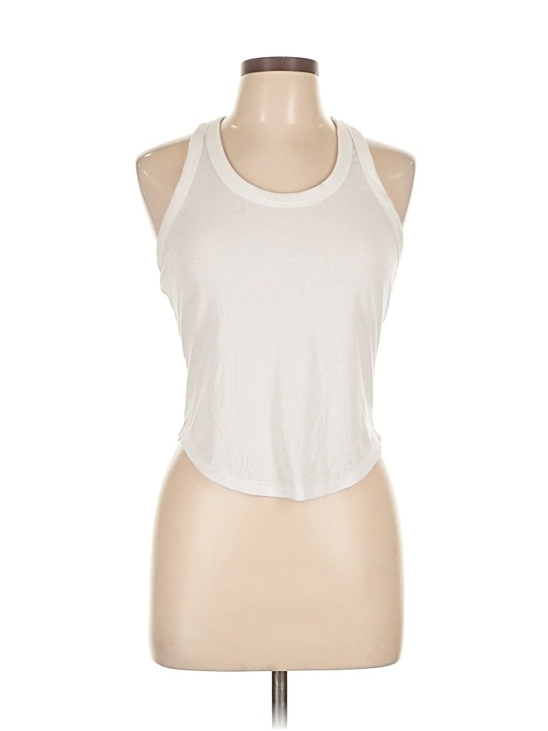 Pre-owned Old Navy Sleeveless T-shirt In White