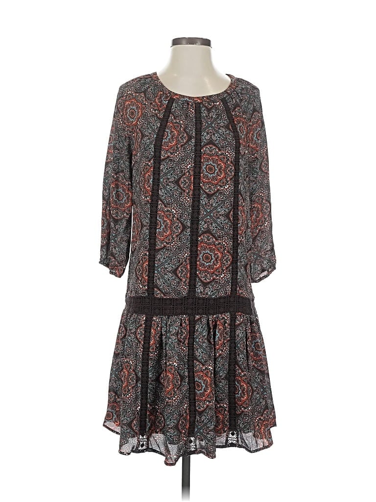 Pre-owned Daniel Rainn Casual Dress In Gray