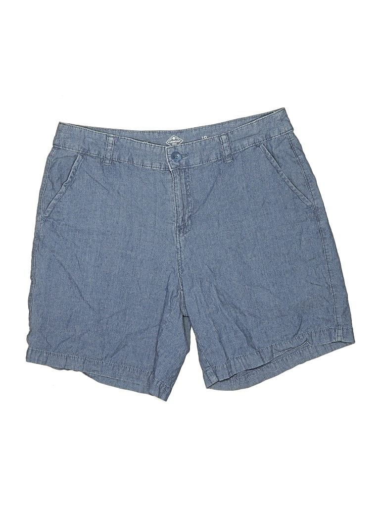Pre-owned St. John's Bay Denim Shorts In Blue