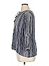 Caslon Gray Blue 3/4 Sleeve Blouse Size 1X - photo 5