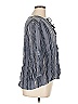 Caslon Gray Blue 3/4 Sleeve Blouse Size 1X - photo 4