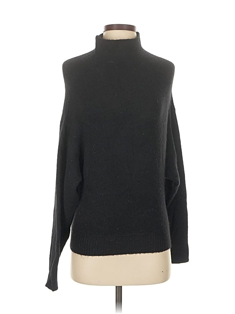 Pre-owned Wilfred Turtleneck Sweater In Black