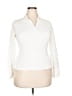 Assorted Brands Ivory White Long Sleeve Blouse Size XXL - photo 1