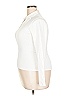 Assorted Brands Ivory White Long Sleeve Blouse Size XXL - photo 5