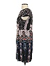 Tibi 100% Silk Paisley Gray Purple Cocktail Dress Size 4 - photo 5