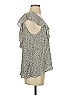 BCBGeneration Gray Short Sleeve Top Size S - photo 4