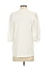 Self Contrast 100% Cotton Ivory 3/4 Sleeve Blouse Size XS - photo 2