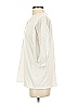 Self Contrast 100% Cotton Ivory 3/4 Sleeve Blouse Size XS - photo 5