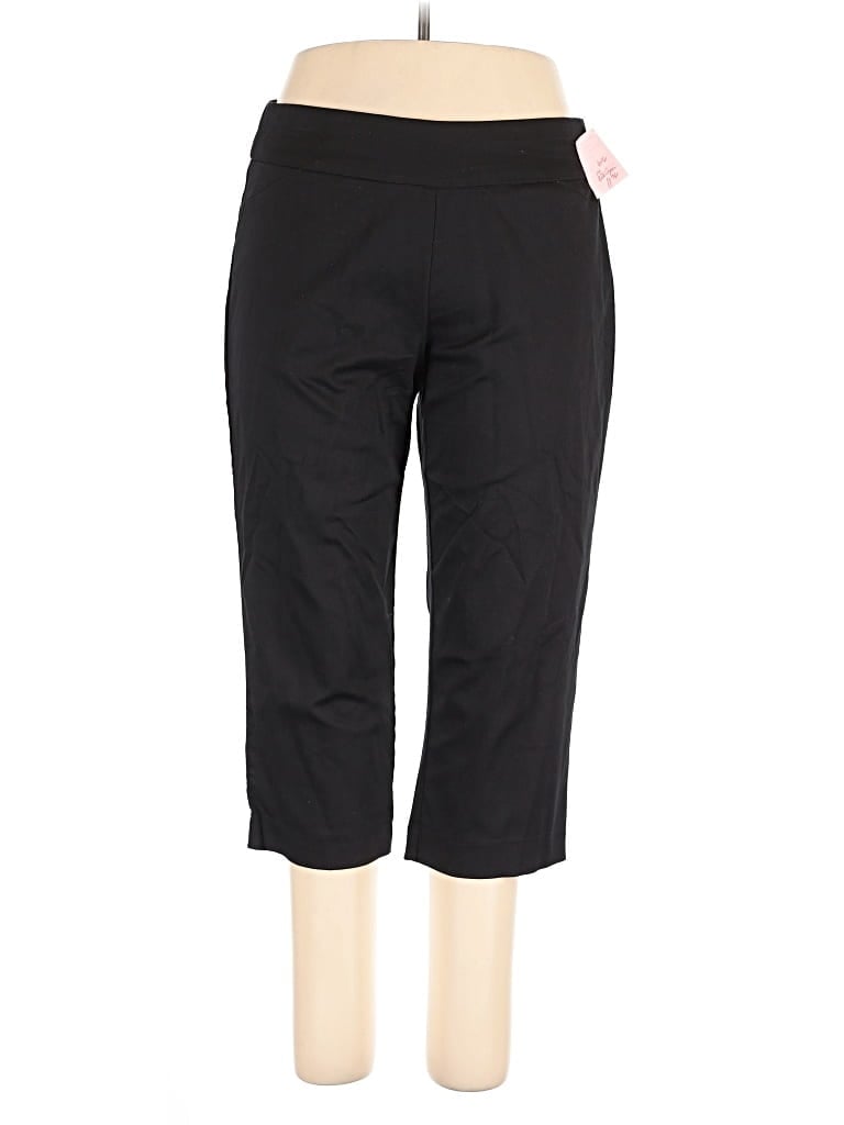 Pre-owned Croft & Barrow Casual Pants In Black
