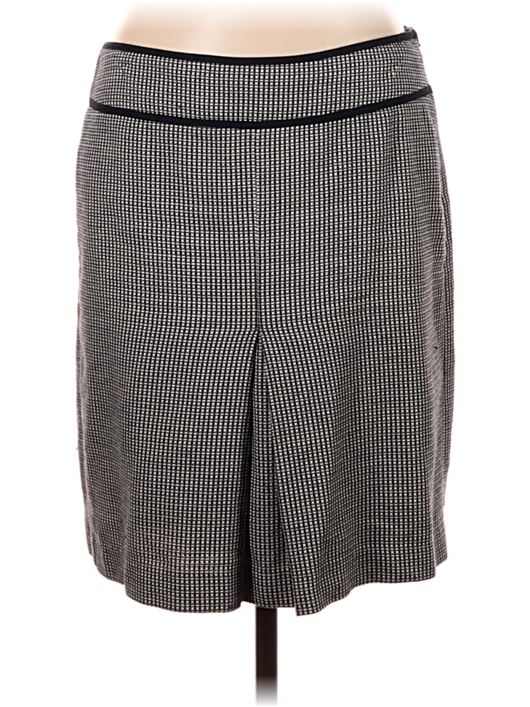 Pre-owned Ann Taylor Loft Casual Skirt In Gray