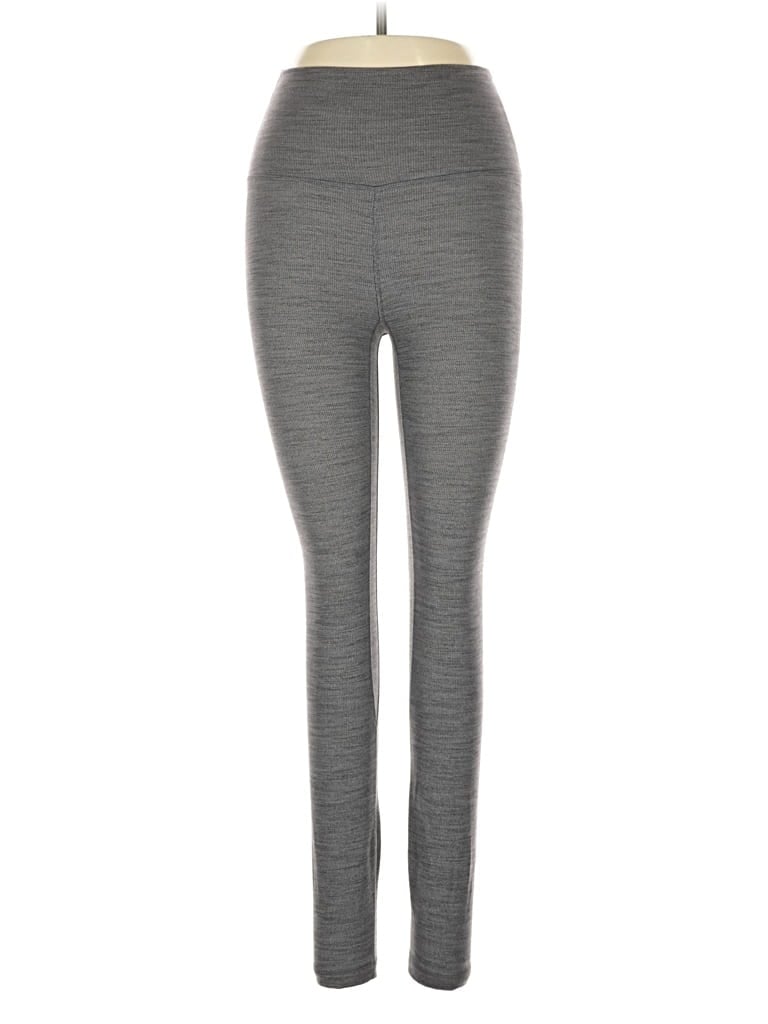 Pre-owned Lululemon Athletica Yoga Pants In Gray