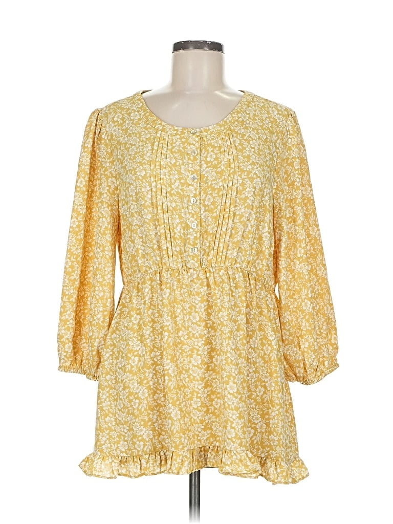 Pre-owned Jodifl Casual Dress In Yellow