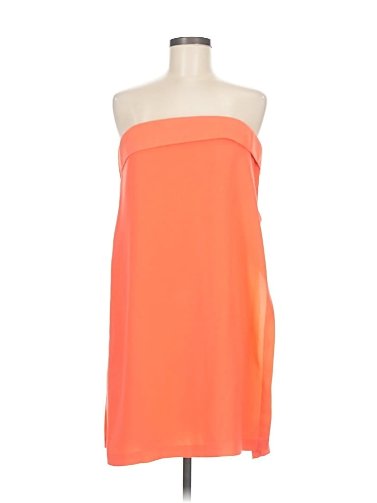 Pre-owned Bcbgmaxazria Cocktail Dress In Orange