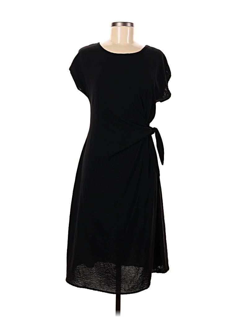 Pre-owned See You Monday Casual Dress In Black