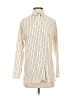 Babaton Stripes Ivory Long Sleeve Blouse Size XXS - photo 1