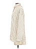 Babaton Stripes Ivory Long Sleeve Blouse Size XXS - photo 5