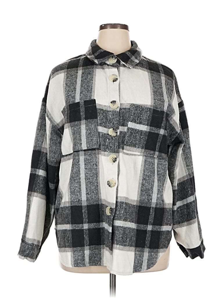 Pre-owned Unbranded Coat In Gray