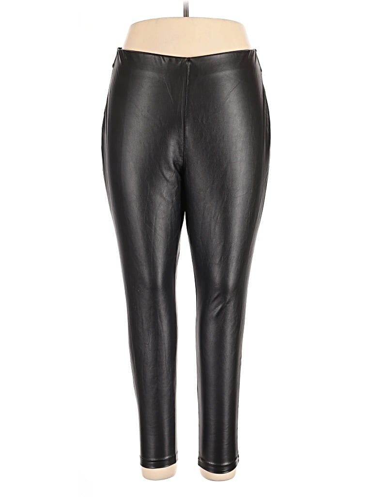 Pre-owned Vince Camuto Leggings In Black