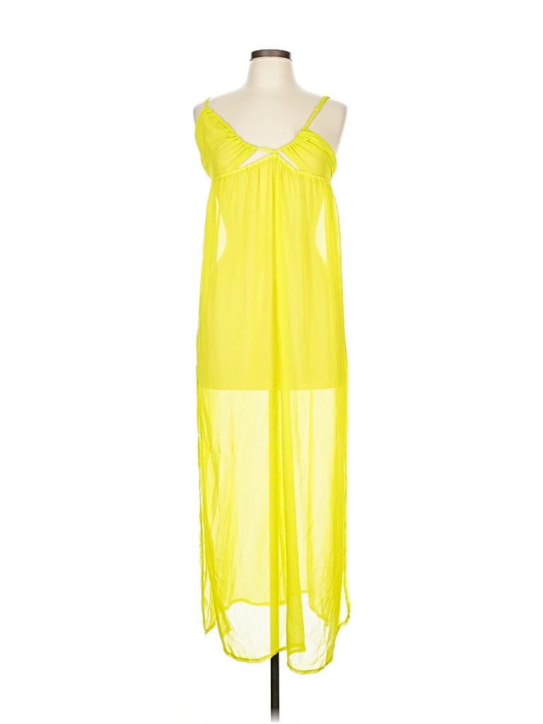 Shade & Shore Casual Dress In Yellow
