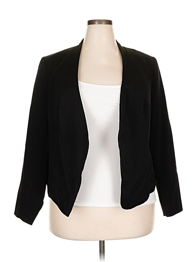 Pre-owned Apt. 9 Blazer Jacket In Black