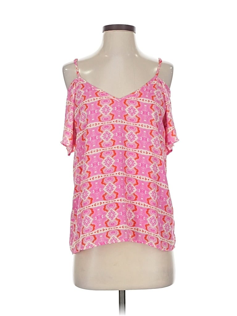 Pre-owned Collective Concepts Sleeveless Blouse In Pink