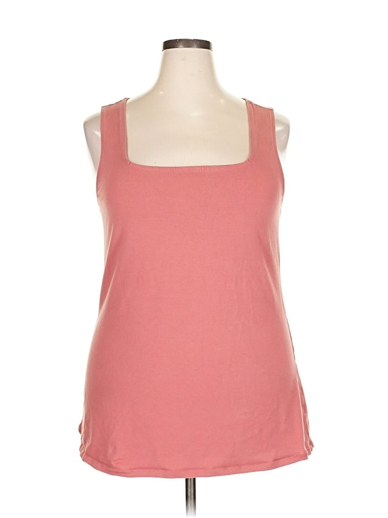 Pre-owned Torrid Tank Top Pink Strapless Neckline Tops