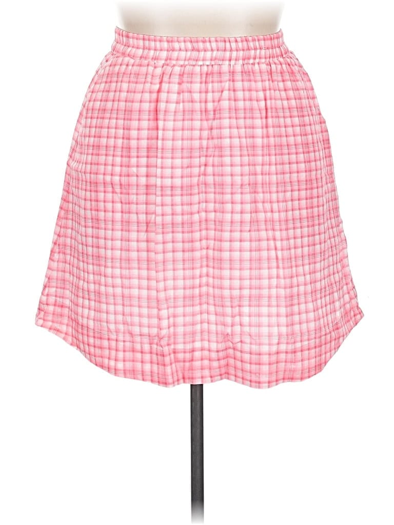Pre-owned Buru Casual Skirt In Pink