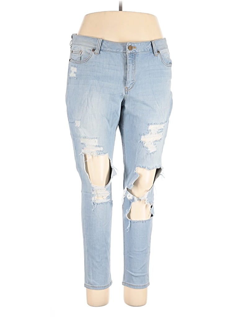 Pre-owned Soho Jeans New York & Company Jeans In Blue