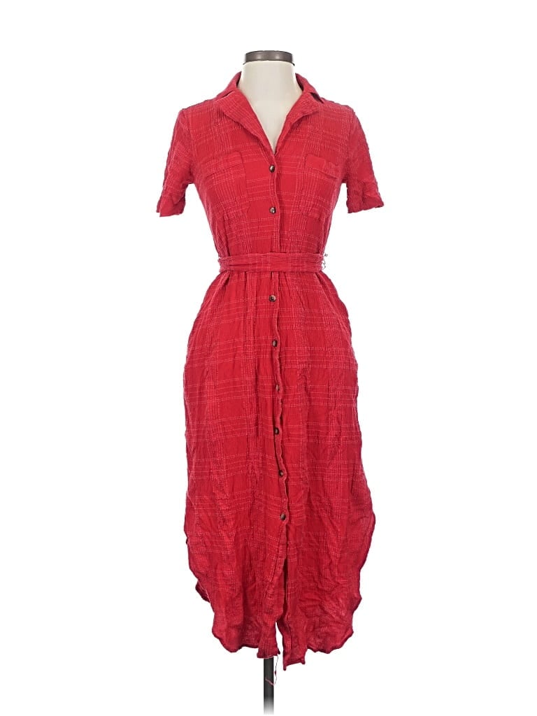 Pre-owned Maeve By Anthropologie Casual Dress In Red
