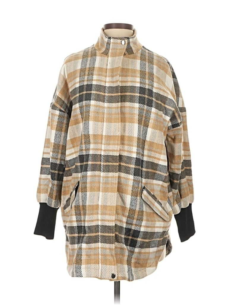 Pre-owned Bb Dakota By Steve Madden Coat In Brown