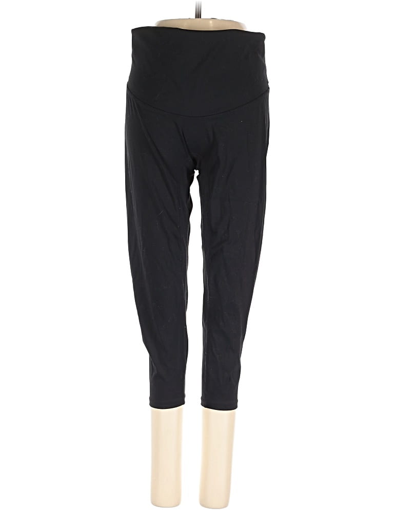 Pre-owned Poshdivah Active Pants In Black