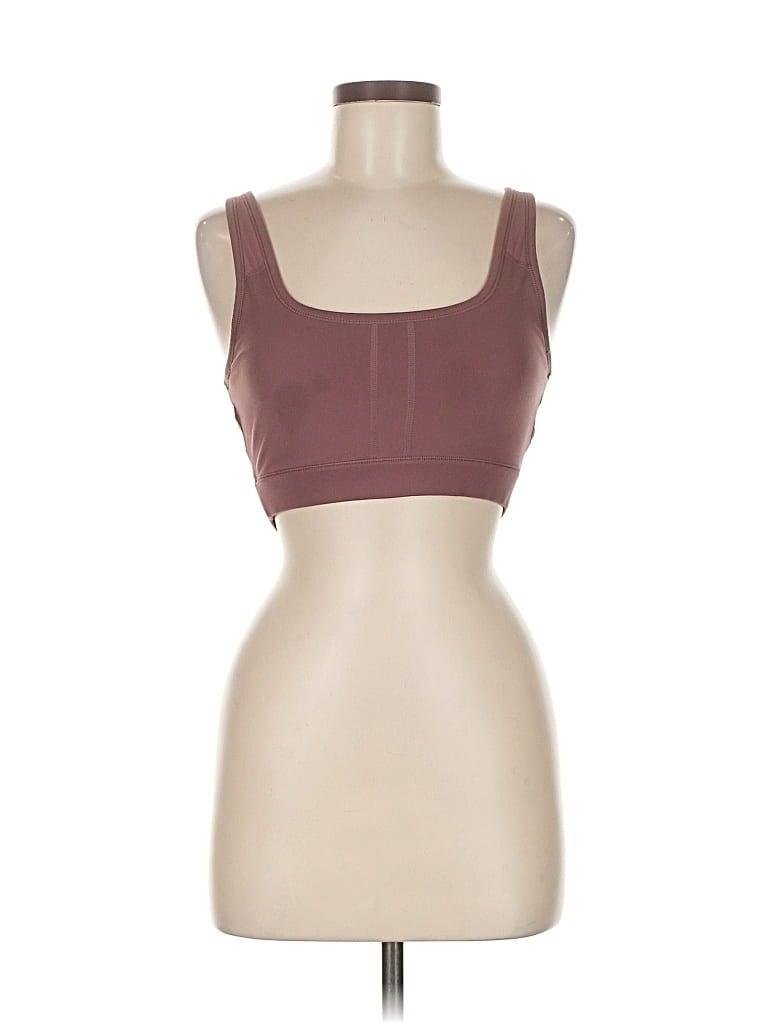 Pre-owned Le Ore Sports Bra In Brown
